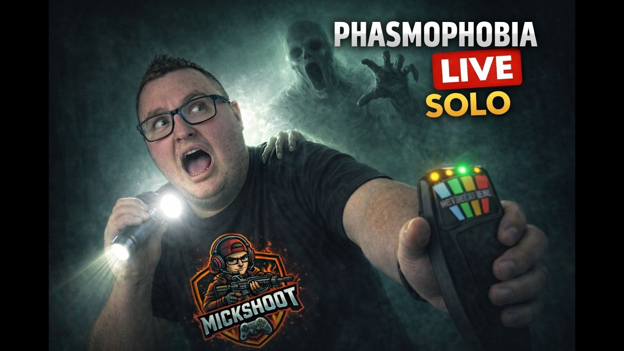 PHASMOPHOBIA LIVE 👻 SOLO proti duchovi… prežijem?! 😱