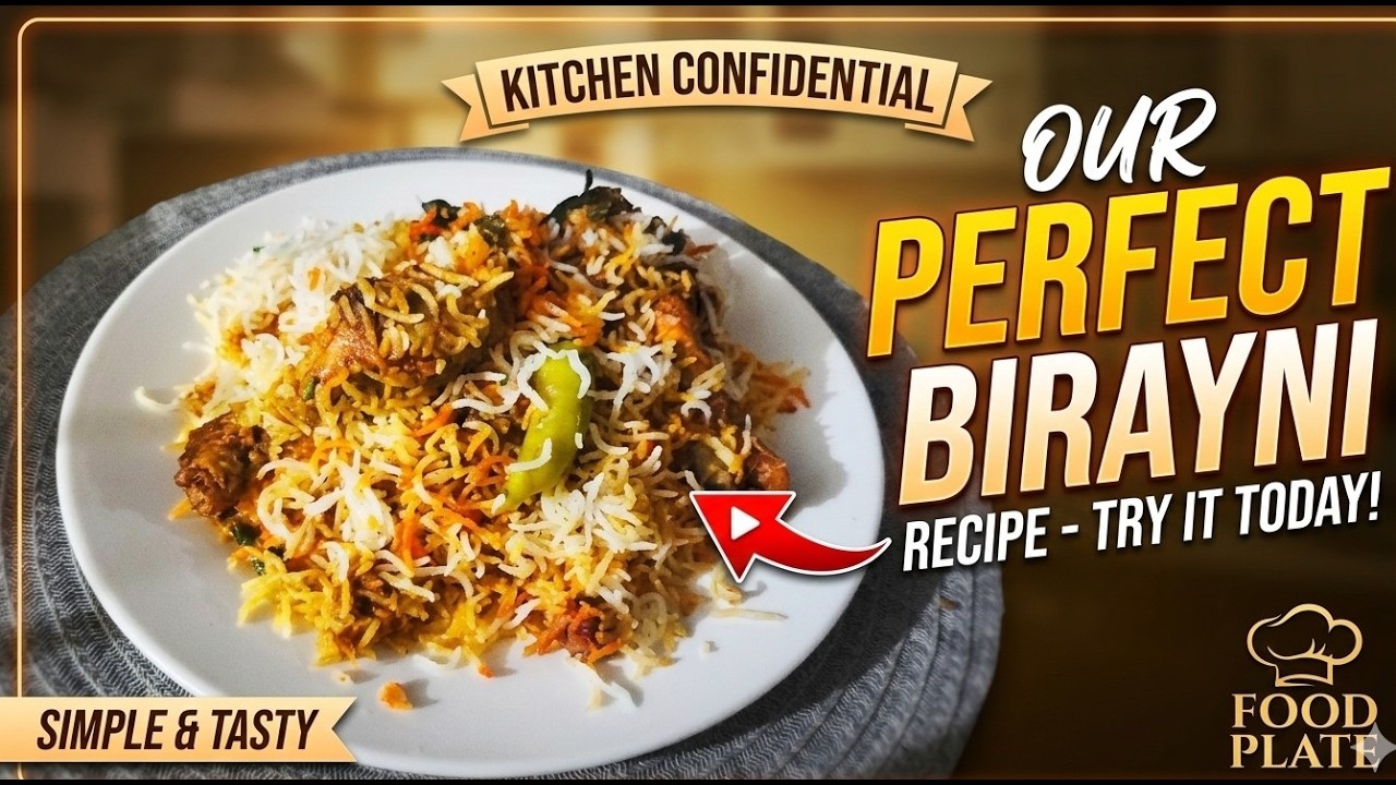 Perfect Chicken Biryani Recipe | Easy Pakistani Biryani Step by Step (Restaurant Style)
