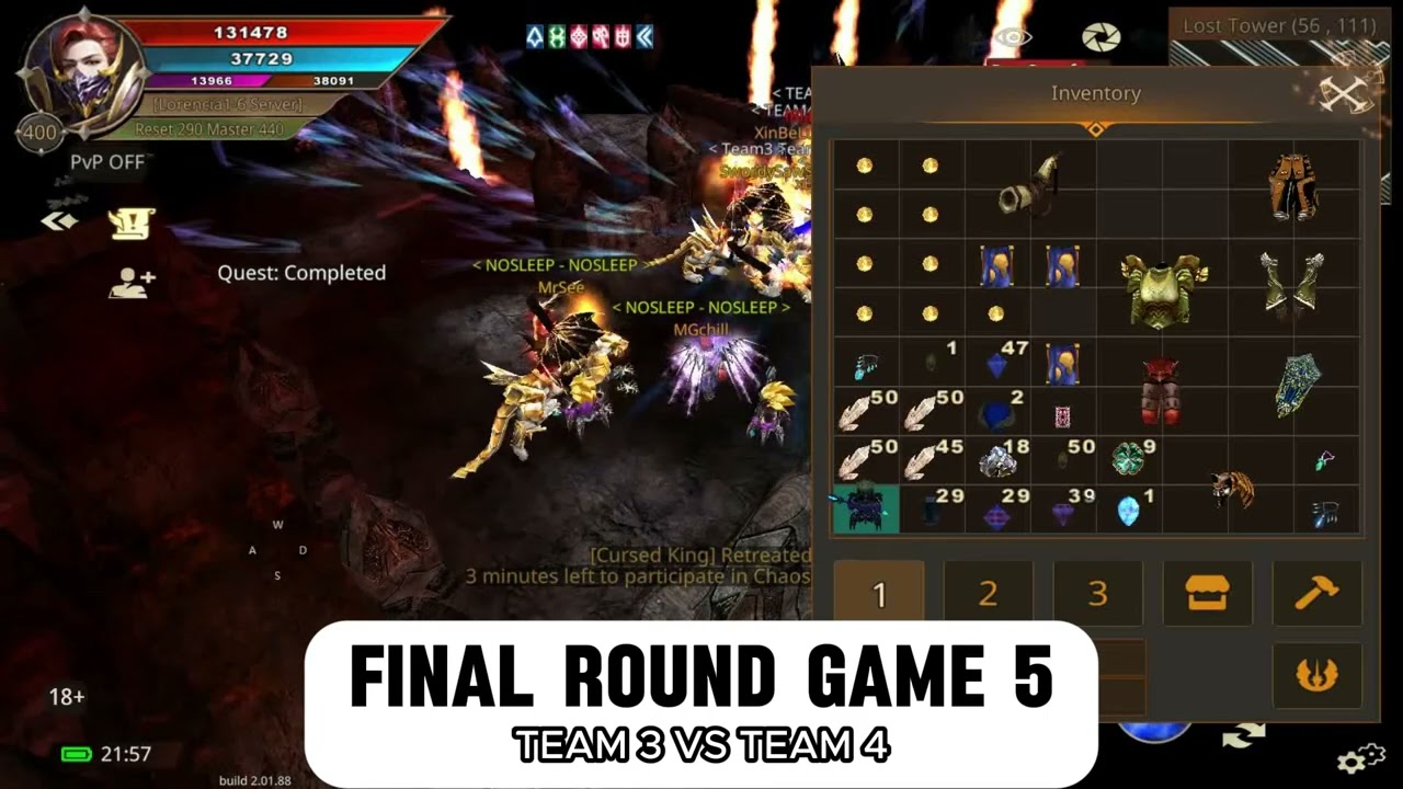 Era of lorencia nosleep 5vs5 event