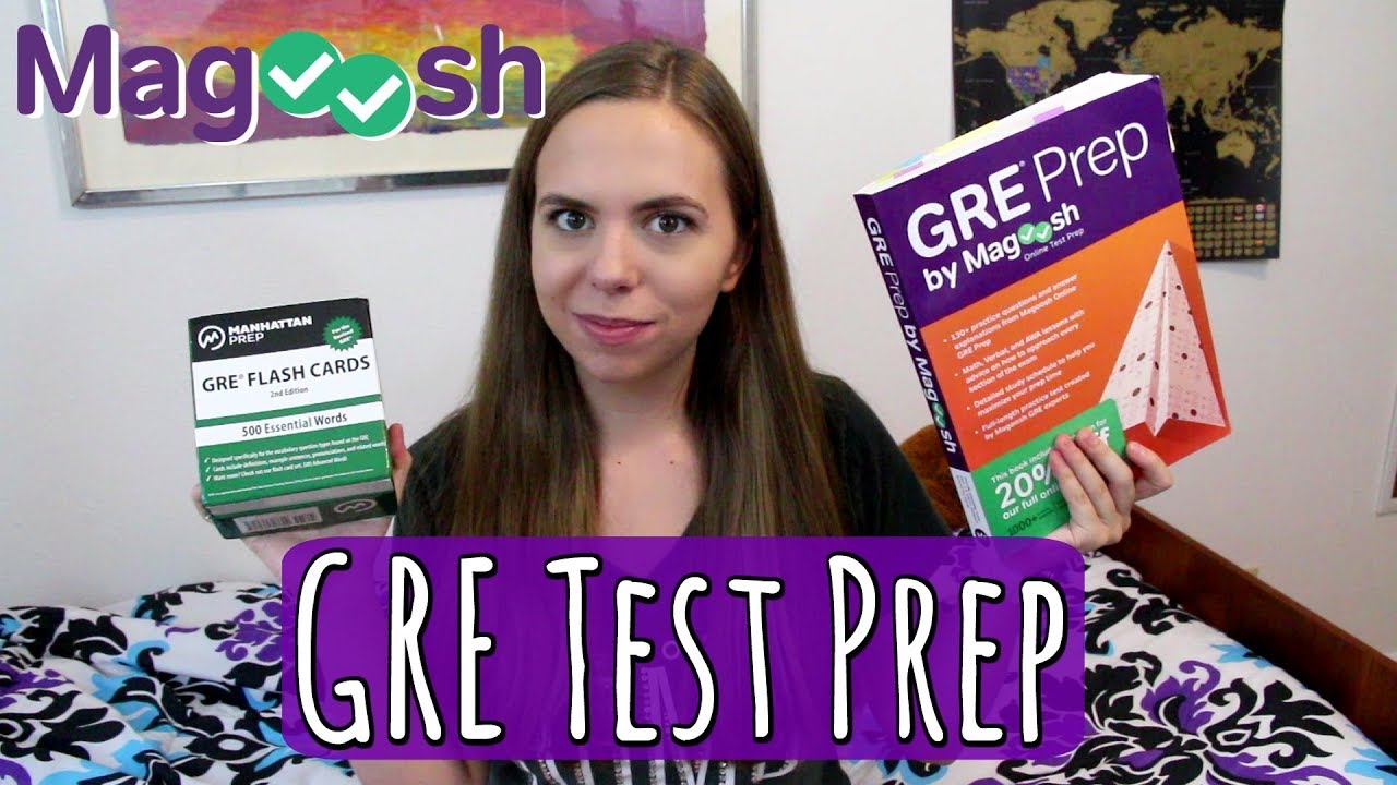 How I Studied for the GRE + Magoosh Test Prep Review!