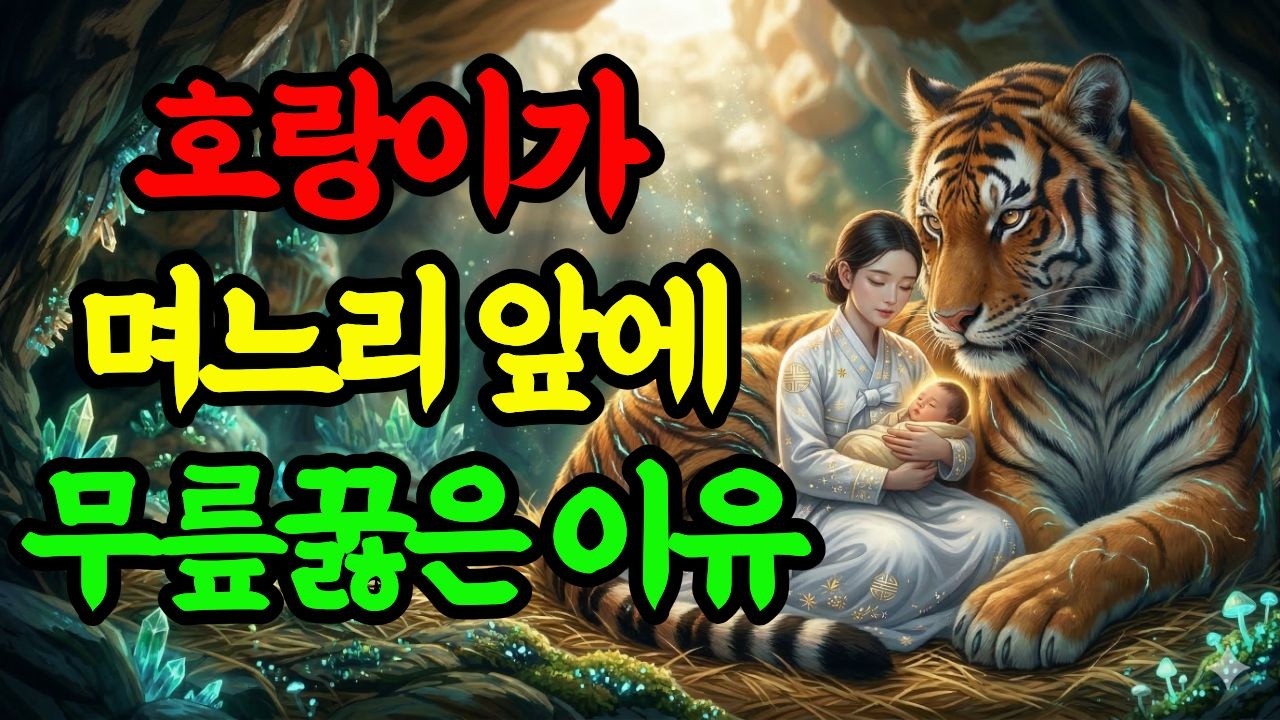 홀몸 아닌 며느리를 내쫓은 시어머니, 산군 호랑이가 내린 기막힌 천벌 | 야담 | 옛날이야기 | 오디오북 | 민담 | 전설 |