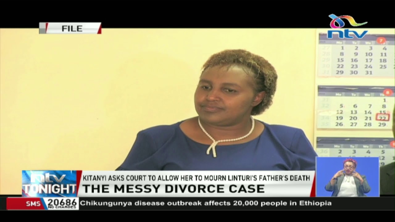 Kitanyi asks court to allow her mourn death of Linturi's father, senator opposes