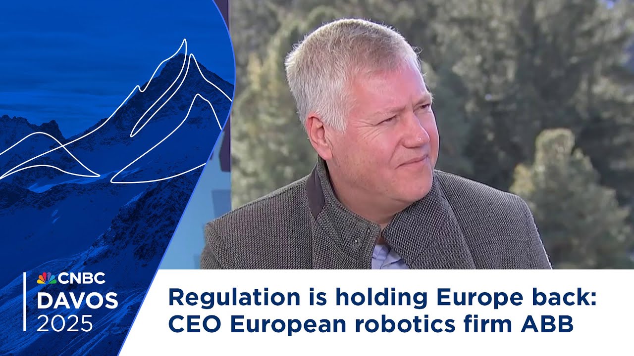 Regulation is holding Europe back, says ABB's CEO