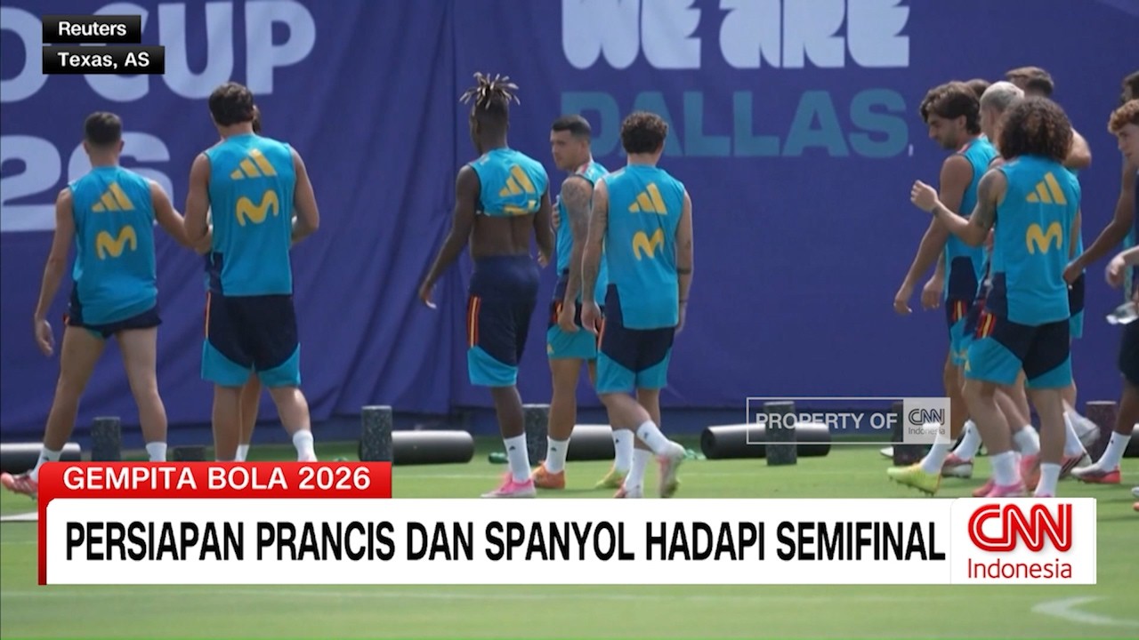 Persiapan Prancis dan Spanyol Hadapi Semifinal
