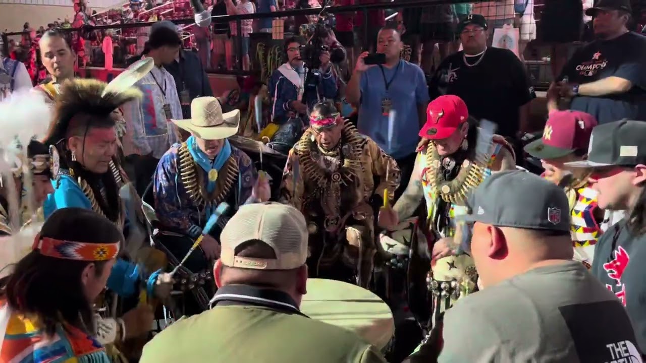 Pawnee YellowHorse Singers @ Kinder Powwow 2024 FNL