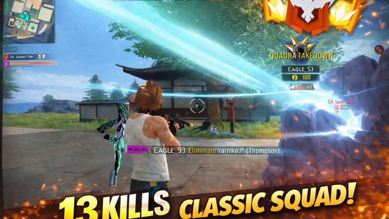 13 Kills! Destroying Squads in Classic Squad ! 🚀😈😈😈😈🙏🙏🙏🙏🔥🔥💪💪💪💪💪