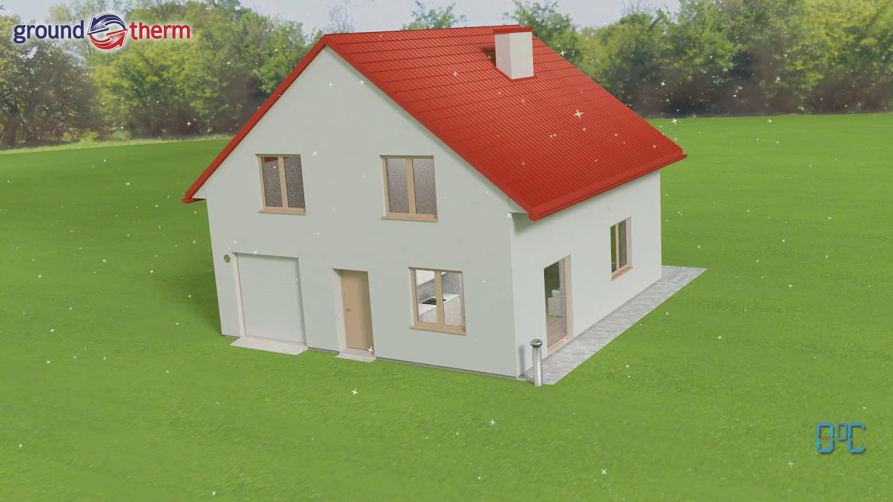 Wentylacja mechaniczna VENTIFLEX® PLUS z rekuperacją i GWC w budynku energooszczędnym