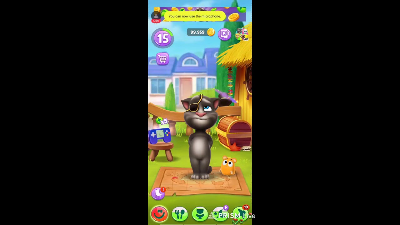 my talking tom  cat  LIVE #live #talkingtom