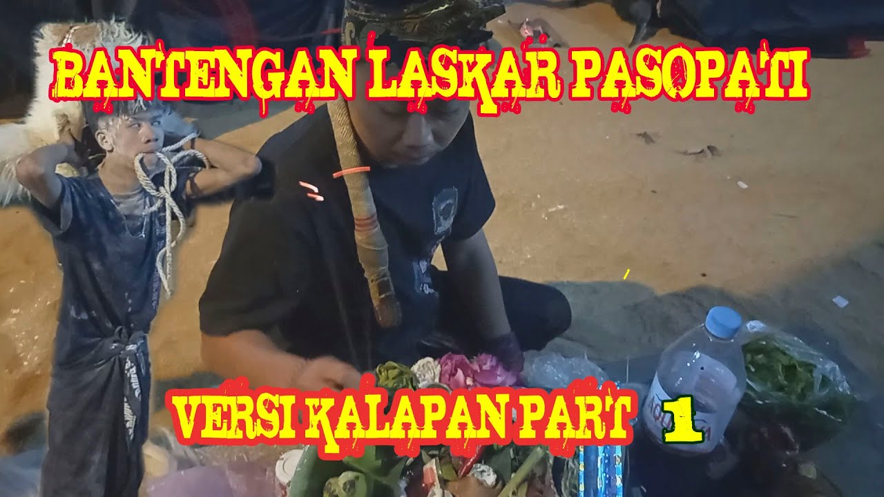 BANTENGAN LASKAR PASOPATI VERSI KALAPAN. OM BUDI KALAP NGGAK TERKENDALI. PART.1