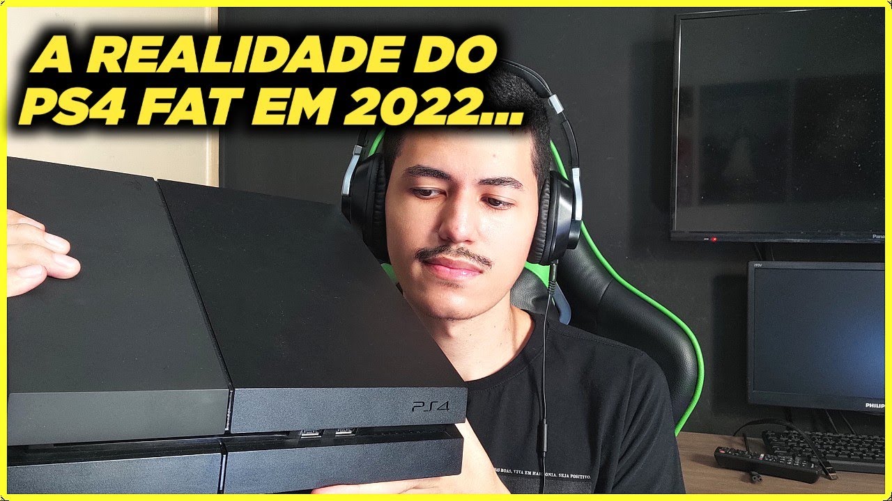VALE A PENA COMPRAR PS4 FAT EM 2022? A REAL SOBRE ESSE CONSOLE