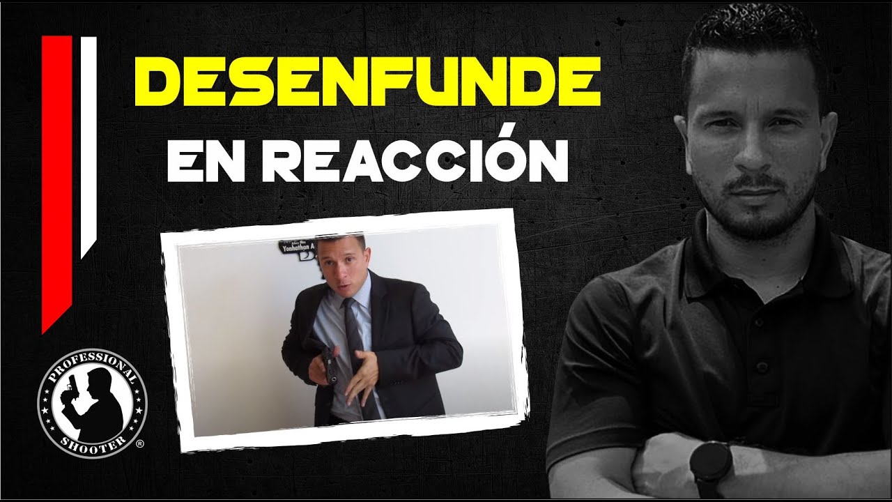 Defenfunar con rapidez el arma.