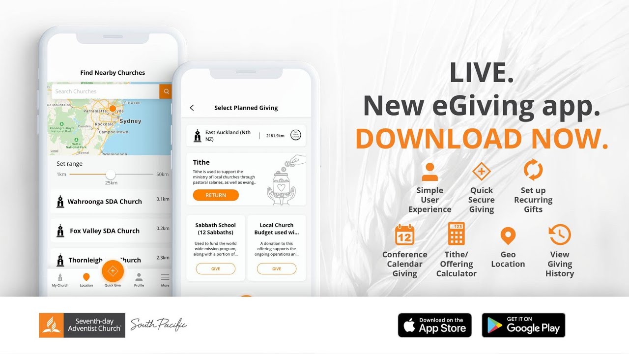 How-To Guide to the eGiving App