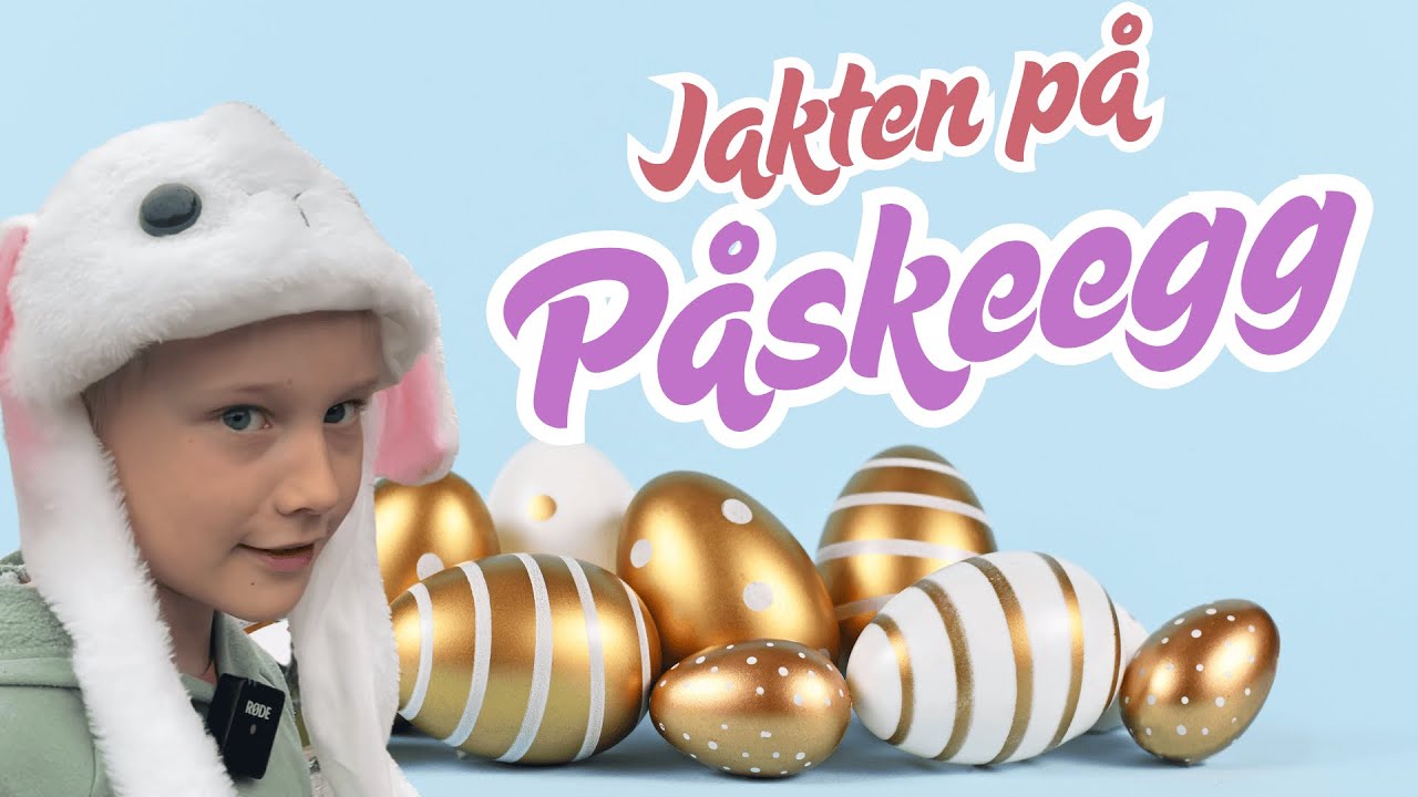 Påskeegg-jakt på låven 🐣 | To søsken på spennende jakt hos besteforeldrene!