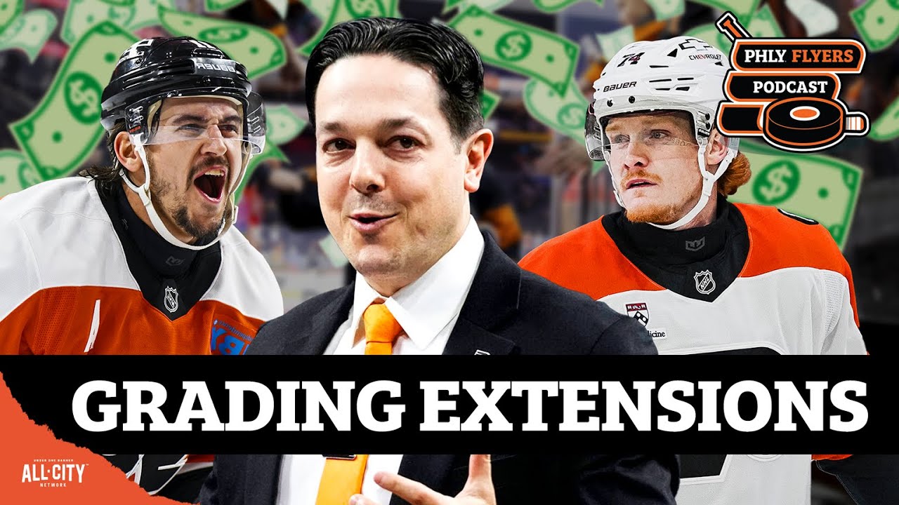 Grading Danny Briere’s contract extensions for Tippett, Konecny & more; Barkey living with Zegras