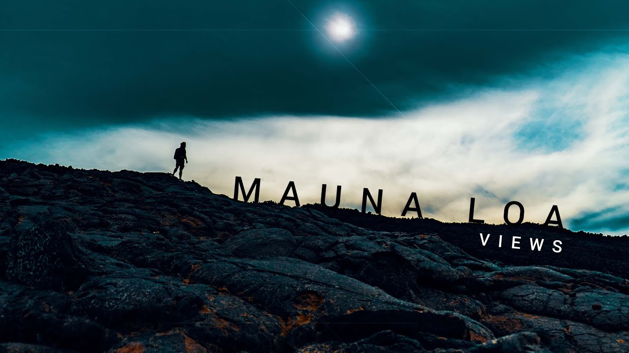 MAUNA LOA VIEWS | On A Volcano At Big Island Of Hawaii | Aerial Film 4K