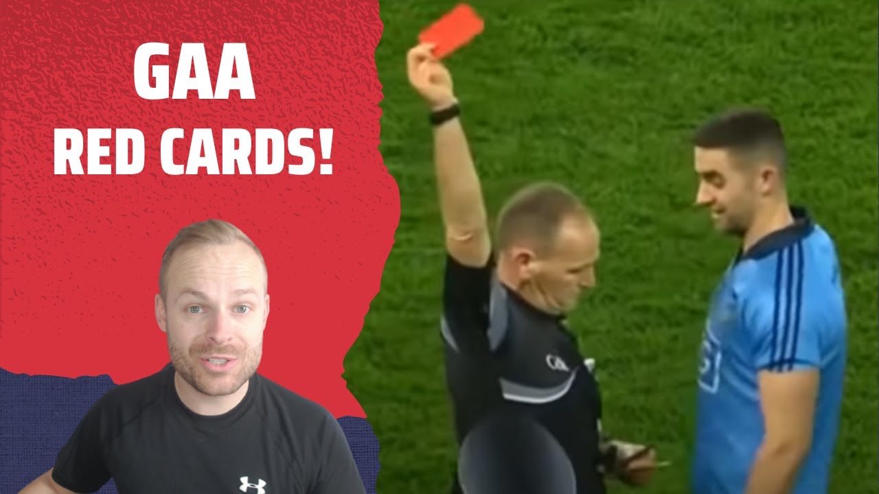 Football Referee Reacts to... GAA Red Cards!