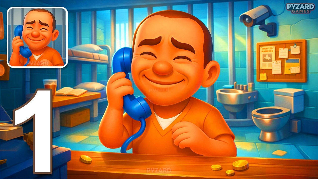 Prison Master: Idle Tycoon - Gameplay Walkthrough Part 1 - Prison Tycoon Escape (Android, iOS)