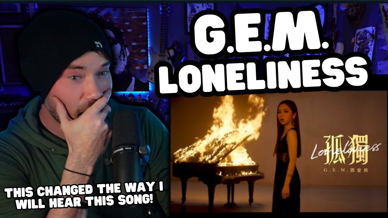 Metal Vocalist First Time Reaction - G.E.M.鄧紫棋【孤獨 Loneliness】