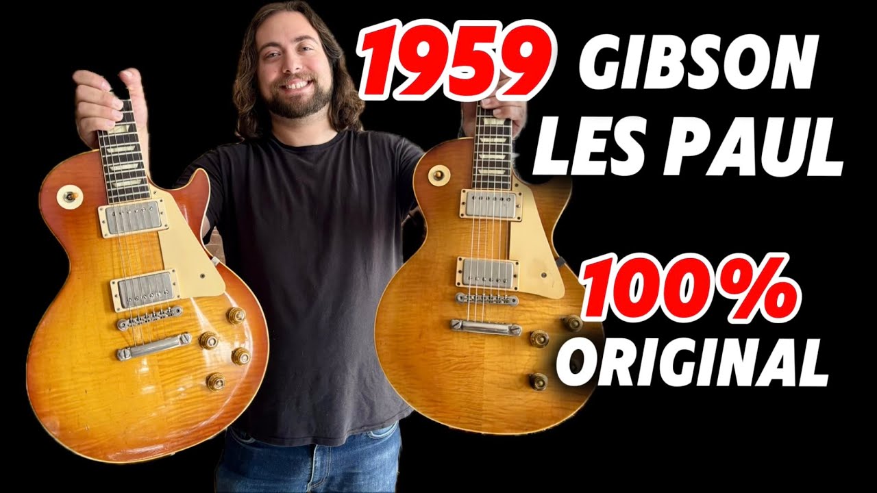 Gibson Les Paul 1959 года — 100% оригинал