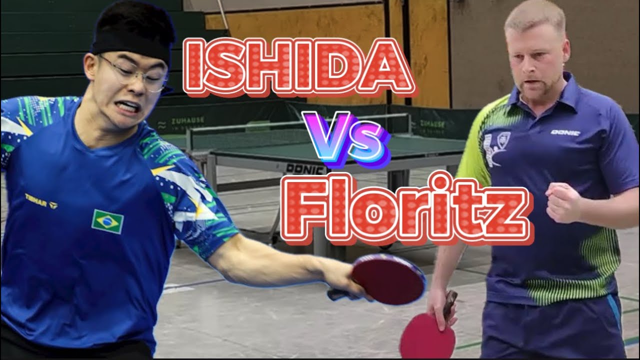 🤯Amazing Tabletennis by SPIN MONSTER PHILLIP FLORITZ Vs CARLOS ISHIDA
