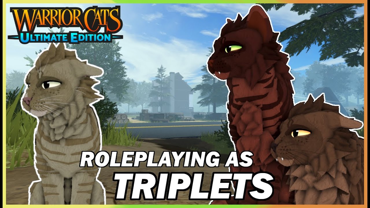 Roleplaying as TRIPLETS | Warrior Cats: Ultimate Edition