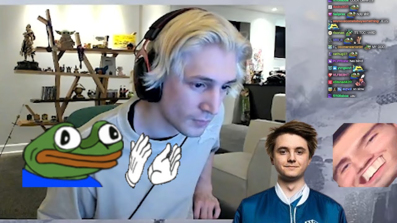 xQc makes Mendo and m0xy cant stop laughing by his Dentge-ness on Sponsored Stream