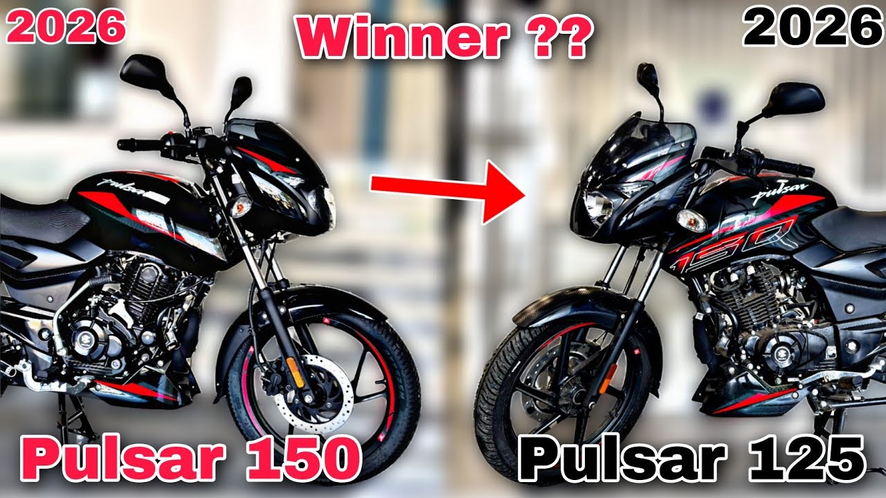 Bajaj Pulsar 150 New Model 2026 VS Bajaj Pulsar 125 New Model 2026