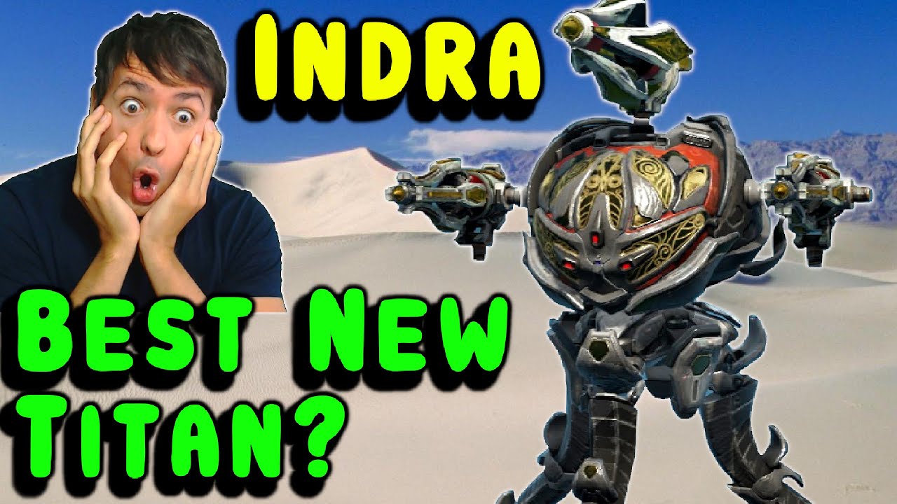 Ого! Новый титан «Индра» умеет сдвигать фазы? Геймплей тестового сервера War Robots WR
