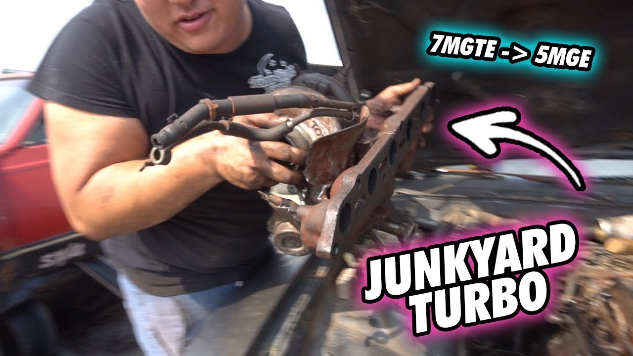 $160 JUNKYARD TURBO KIT!! // Tim's Boosted 5M MX73 Cressida! (PART 1)