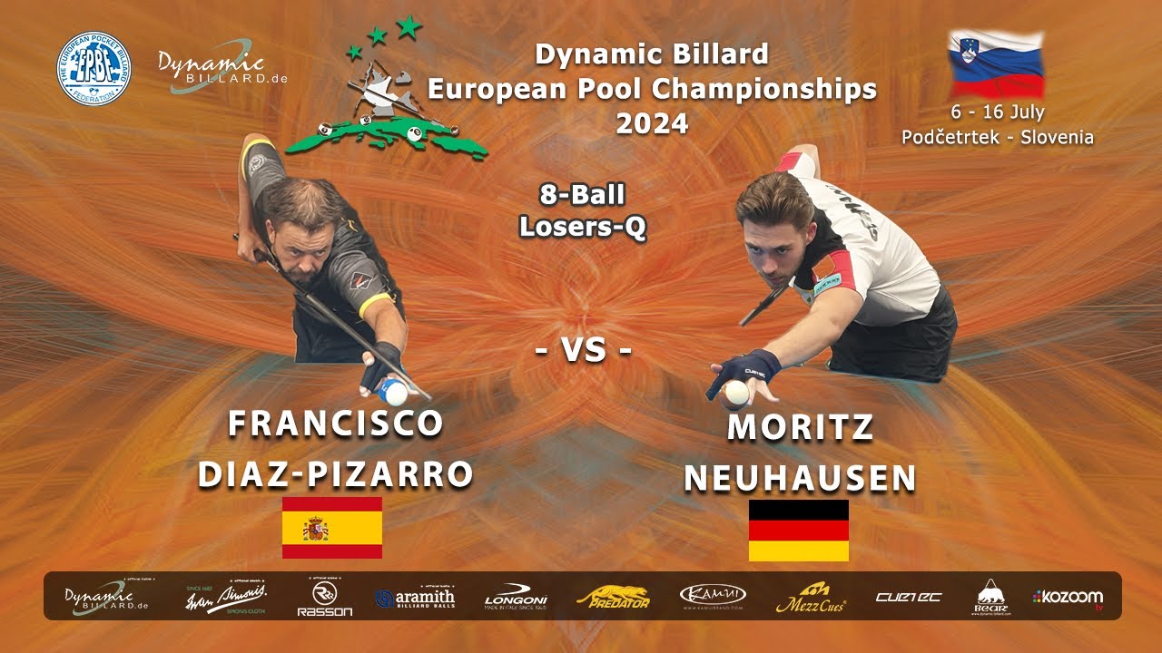 Day 7; It's 8-ball: Dynamic Billard European Championships 2024 Men, Women, Wheelchair & U23's.