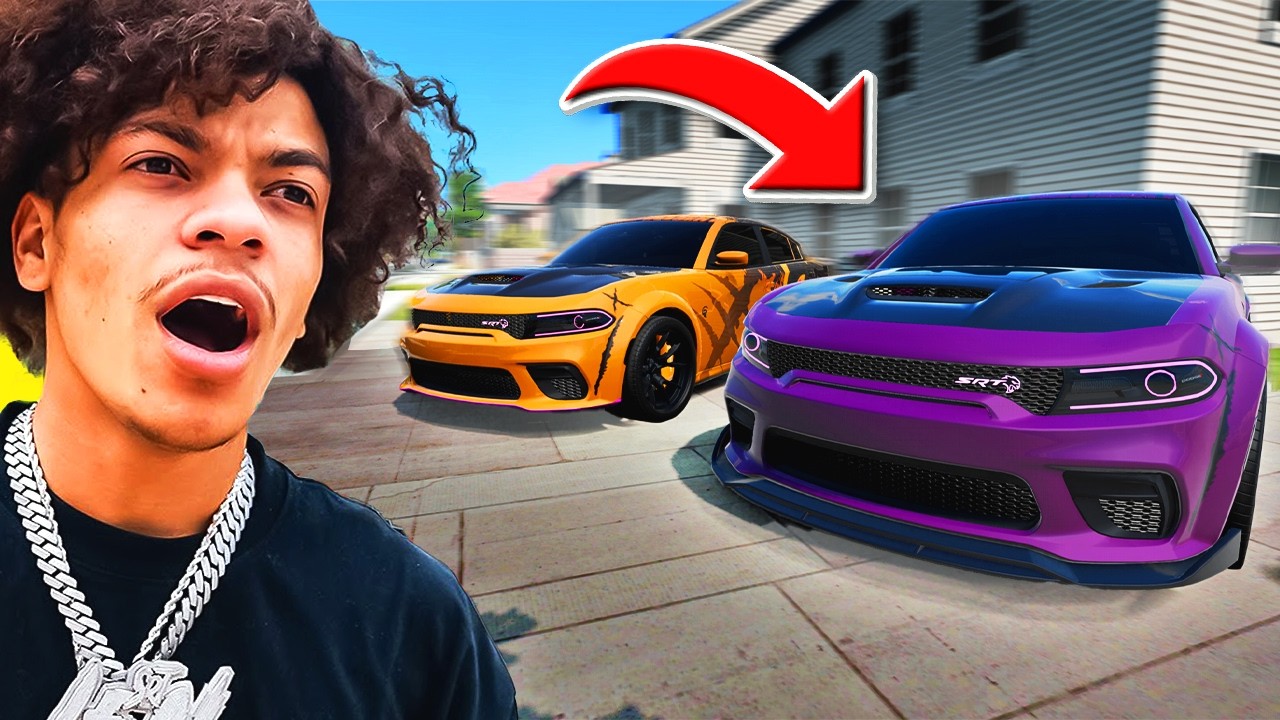 Угоняем Hellcats известных ютуберов в BeamNG Drive