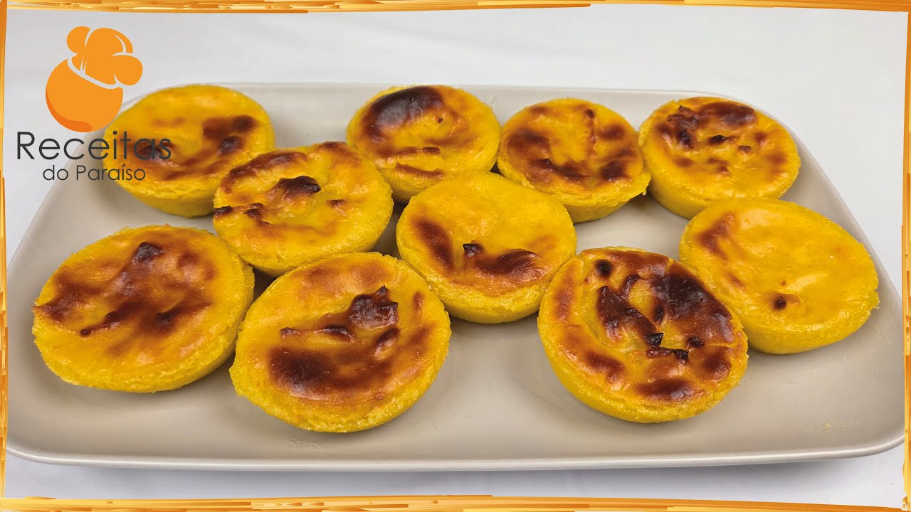 QUEIJADAS DE LEITE (receita muito fácil de fazer e de sabor?!...uma delícia) |🍎Receitas do Paraíso