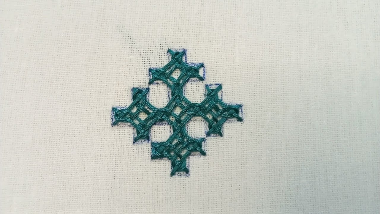 Sindhi Tanka/Kutch Work Hand Embroidery Tutorial