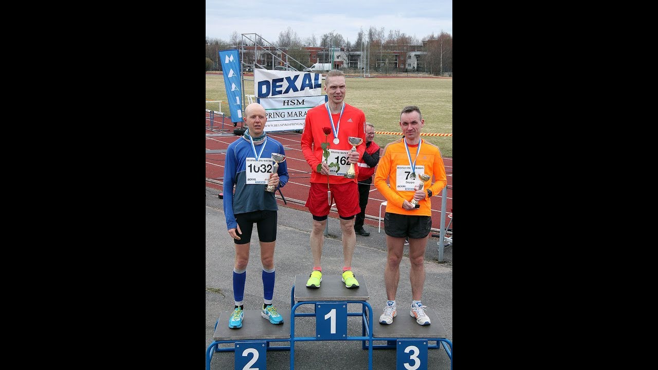 Maraton alle 3h -projekti (Jakso 8/2019) - - Helsinki Spring Marathon 2019