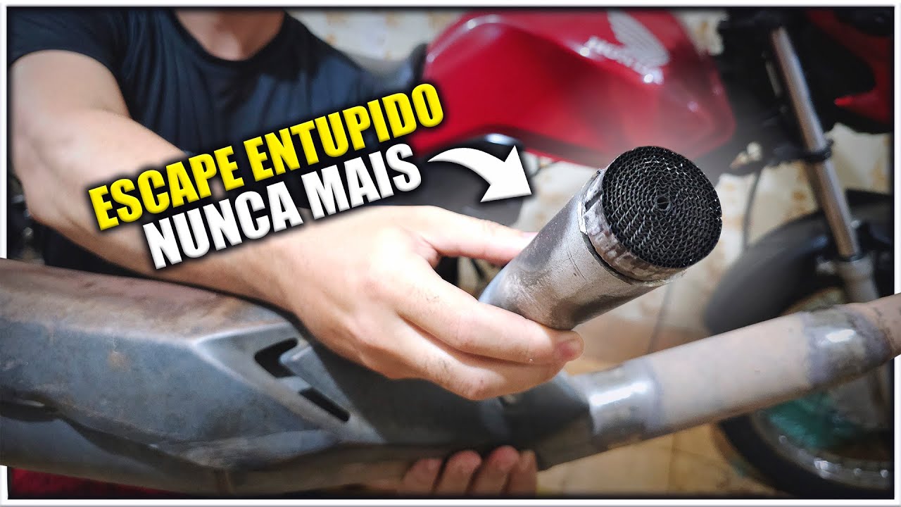 COMO TIRAR O CATALISADOR DA CG 160 - PASSO A PASSO