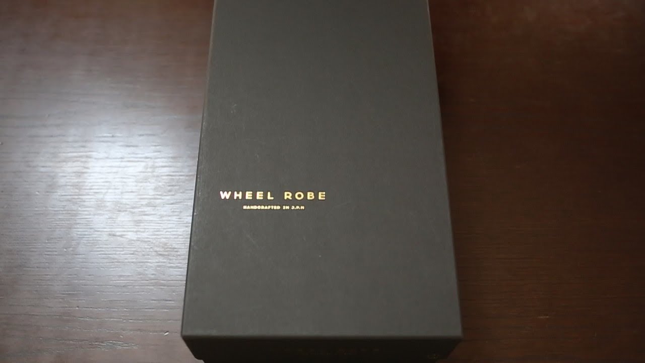 【UNBOXING】WHEELROBE STRAIGHT TIP BLUCHER #1573Q
