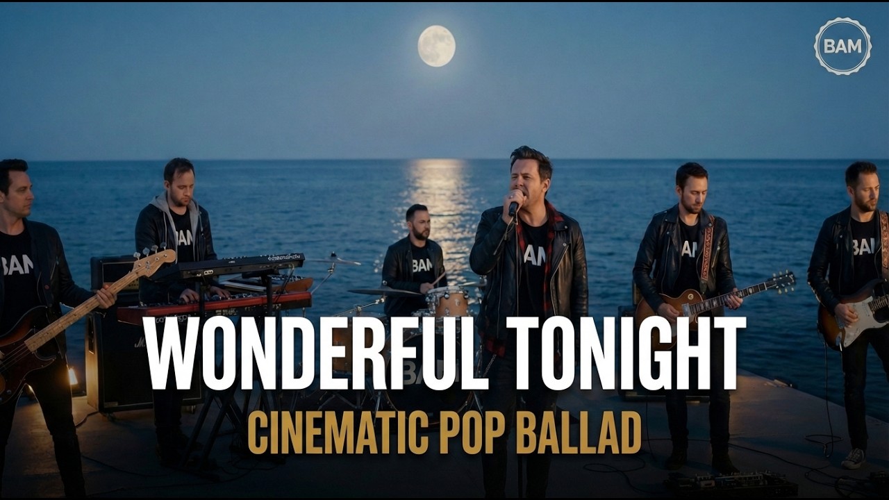 Wonderful Tonight – Eric Clapton | Pop Ballad Cover by BAM
