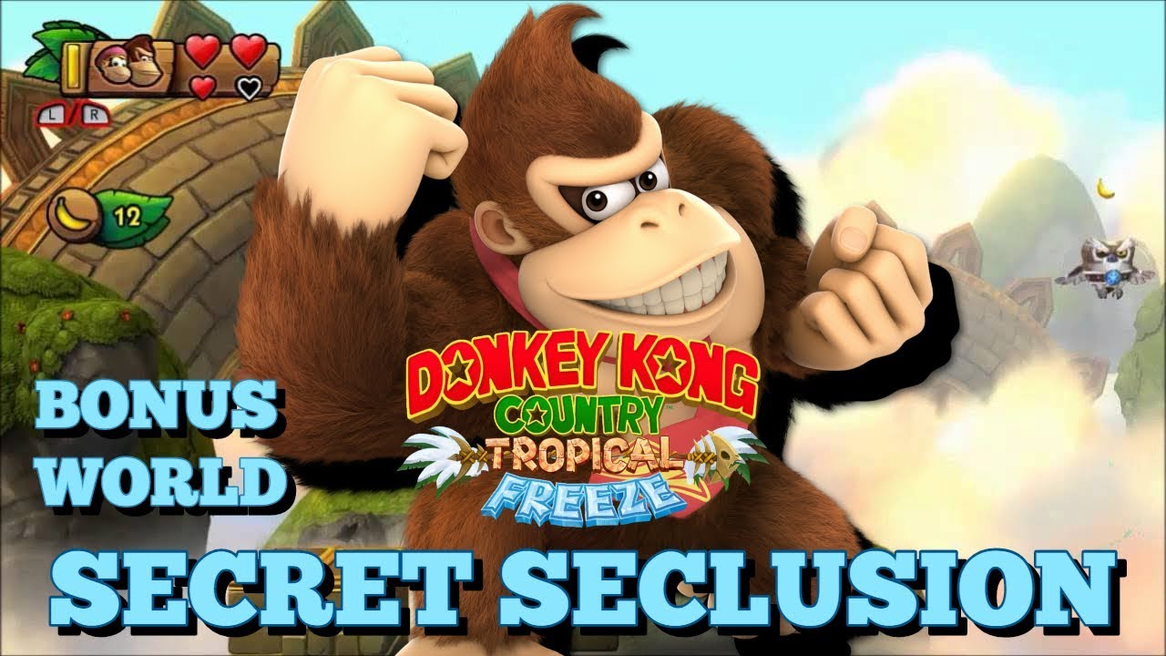 (Old) Donkey Kong Country: Tropical Freeze (Switch) (100%) Bonus 2: Secret Seclusion