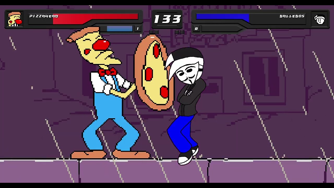Mugen Battle - Pizzahead VS Gallegos