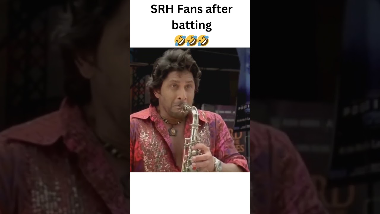 "😆 SRH Fans: HILARIOUS Reactions Before & After Batting! | Must-Watch SRH Batting Funny Video! 😂🏏"