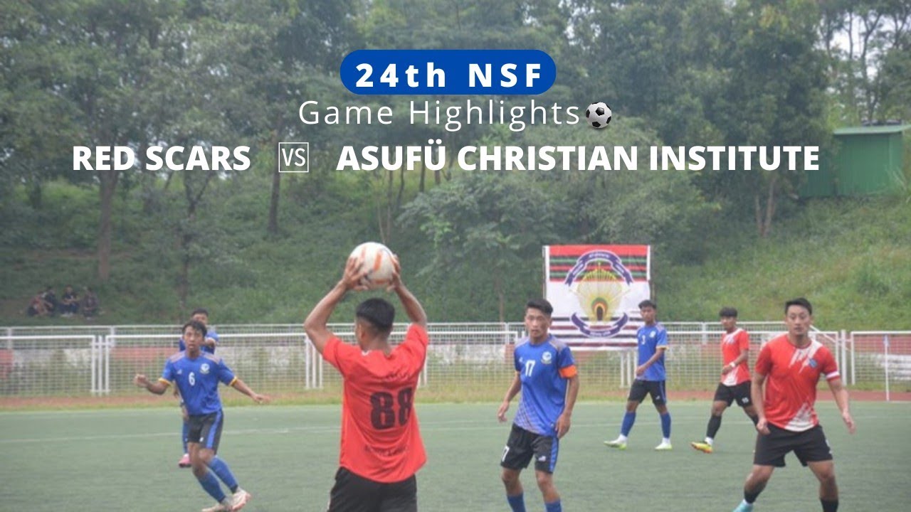 1st Quarter Final / Red scars 🔴 🆚 Asufü Christian Institute (Manipur)🔵 / Highlights / 24th NSF