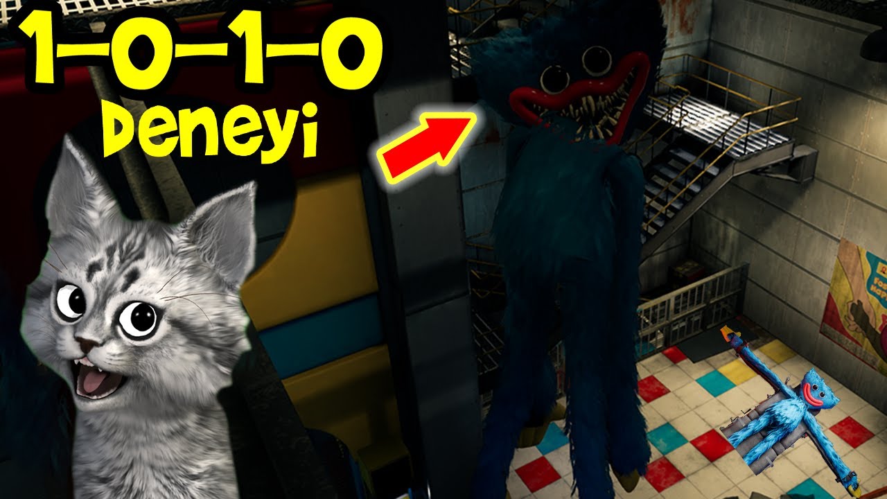 İNSANLARI ve HAYVANLARI YOK EDEN DENEY: 1-0-1-0 DEV DENEYİ | Poppy Playtime