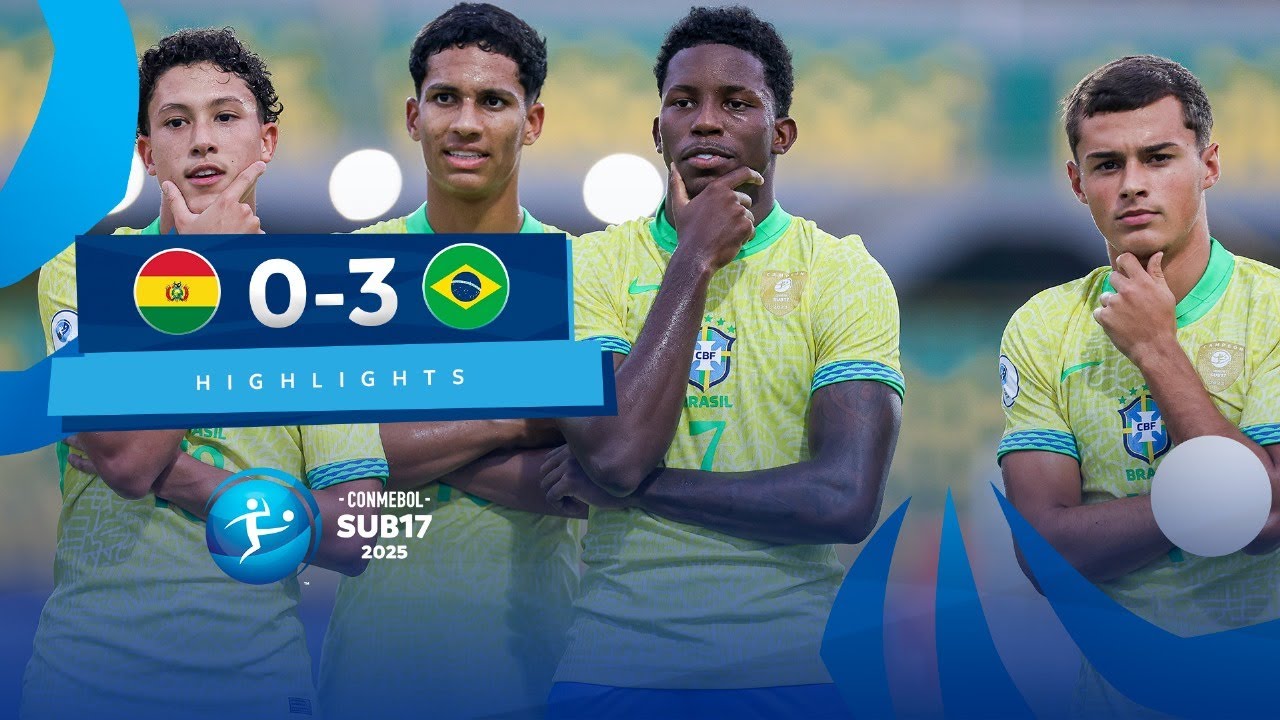 BOLIVIA vs. BRASIL [0-3] | RESUMEN | CONMEBOL SUB17 | FASE DE GRUPOS