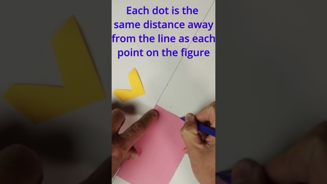 Reflection with a notecard 