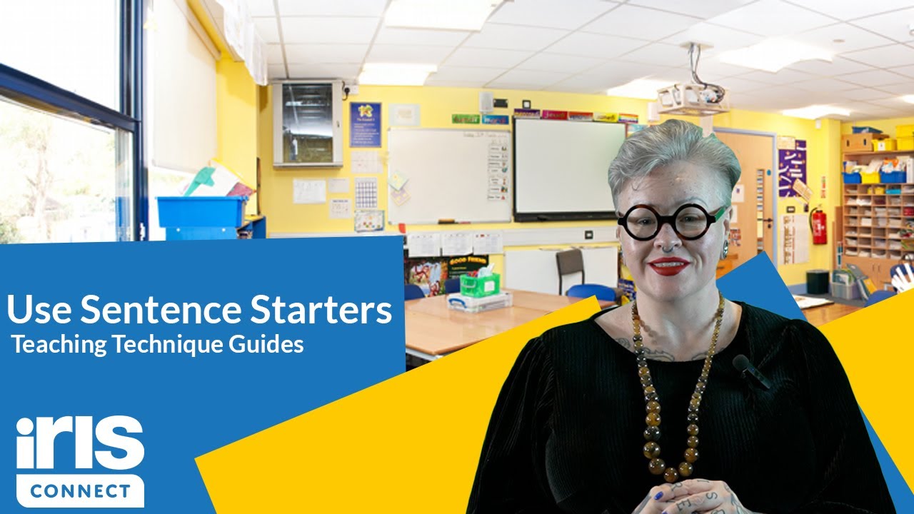 Use Sentence Starters: Get Students Talking with Confidence