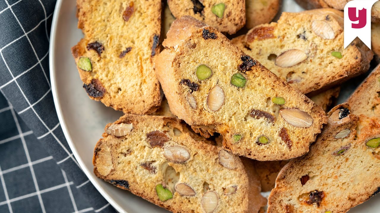 Biscotti Tarifi: Selanik Gevreği Olarak da Bilinir! ☕️🍪 Kurabiye Yapımı (Biscotti Nasıl Yapılır?)