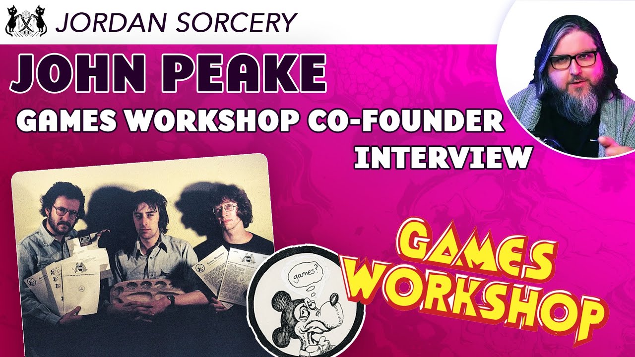 Games Workshop's Forgotten Founder | John Peake in Conversation with Jordan Sorcery
