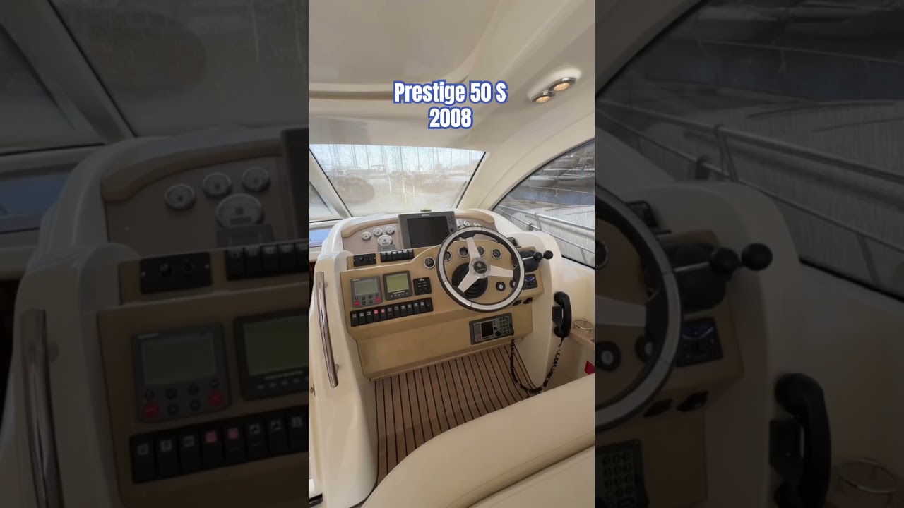 Quick Look At The Prestige 50S!  #luxuryyachtlife #yachtlife