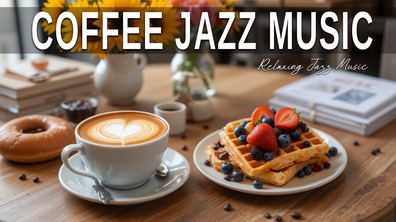 Coffee Jazz Music ☕ Bossa Nova background for Studying, Working & Relaxing