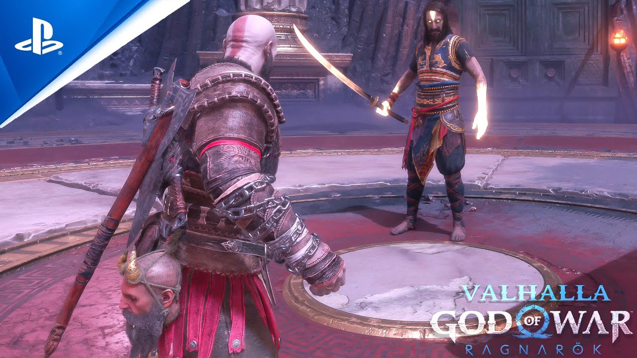 КРАТОС против ТЮРА | ФИНАЛЬНОЕ ИСПЫТАНИЕ 🏆 GoW: Ragnarok «Valhalla» (God of War) Бог войны